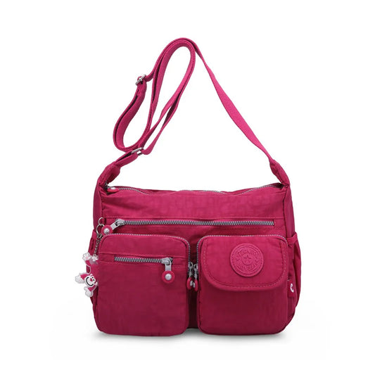 Nylon Crossbody Bag for Women – Splash-Proof & Water-Resistant Shoulder Bag, Korean Style Trend